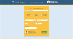 Desktop Screenshot of hotelsforeveryone.com